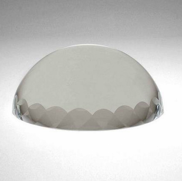 Domed patterned edge 8cm Paperweight